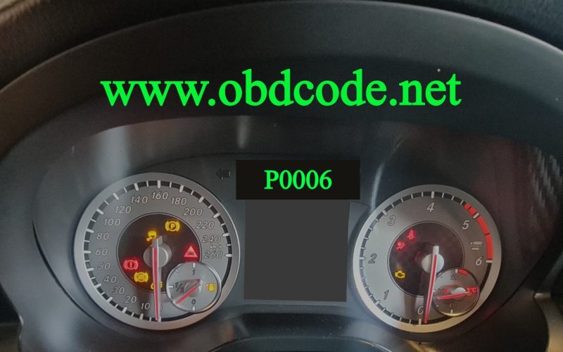 P0006 Hata Kodu Nasıl Silinir?