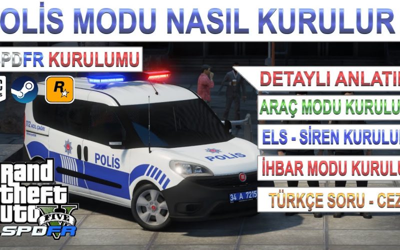 GTA 5 Polis Modu Nasıl Yüklenir?