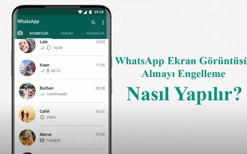 WhatsApp’ta Ekran Görüntüsü Almayı Engelleme